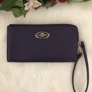 Coach Purple Wallet